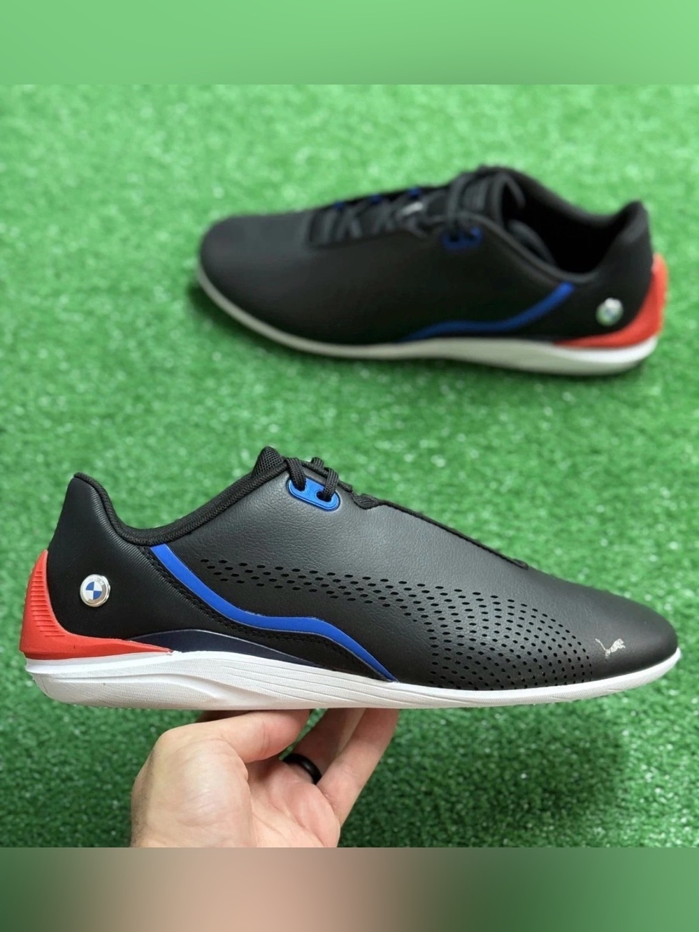 Puma Drift Cat Decima BMW Motorsport Black Mens Shoes Sneakers 307304 04 Sz 12